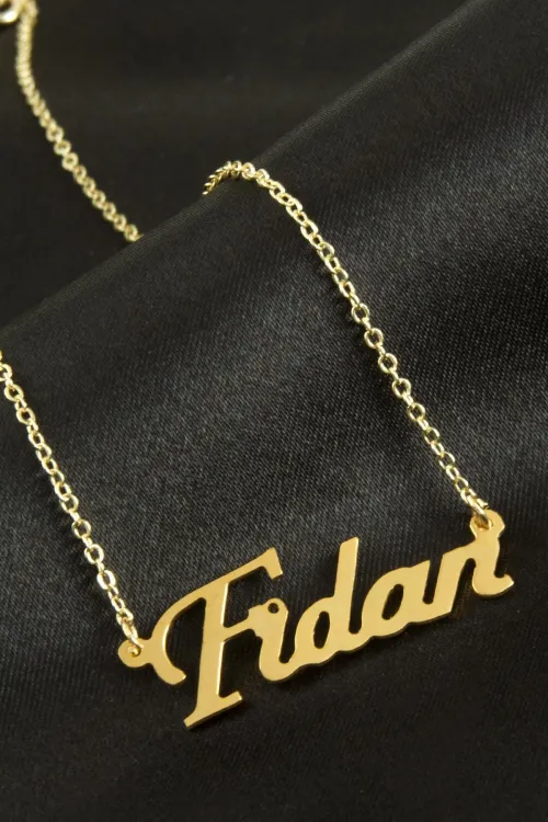 Fidan isimli kolye (Kişiye Özel)