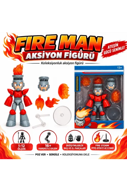 Fire Man Figürü
