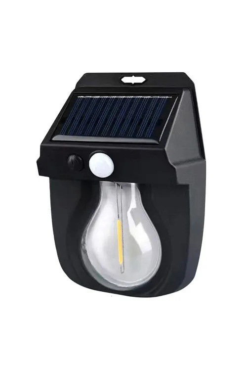 Fithome Or-118 Hareket Sensörlü Su Geçirmez Solar Bahçe Aydınlatma Duvar Lambası