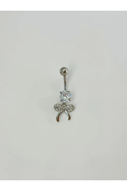 Fiyonk  Detaylı Göbek Piercing - Pg0093