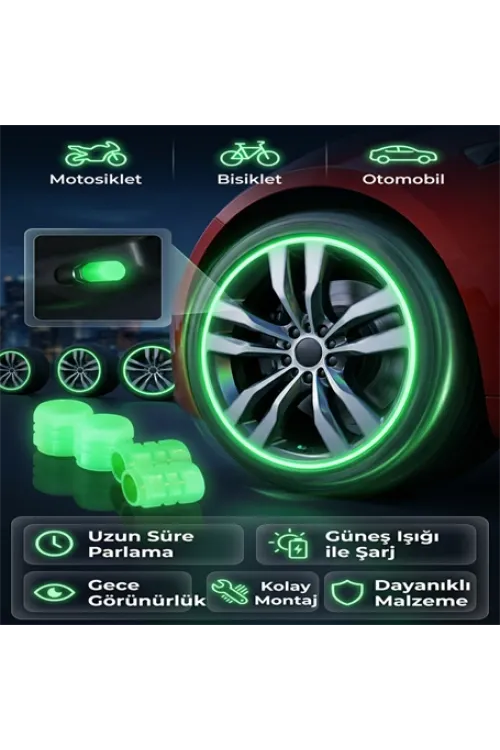 FOSFORLU GECE PARLAYAN SİBOP KAPAĞI