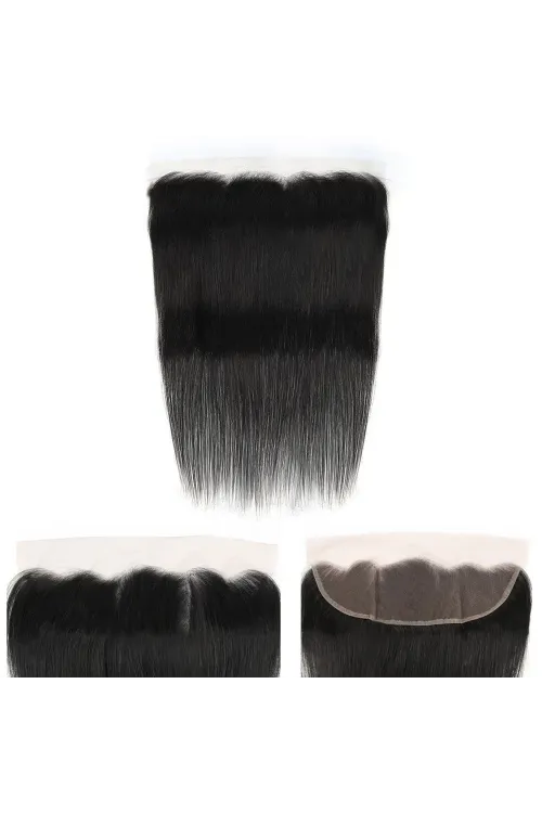 Front Lace Peruk Tepesi Doğal Renk 18inch