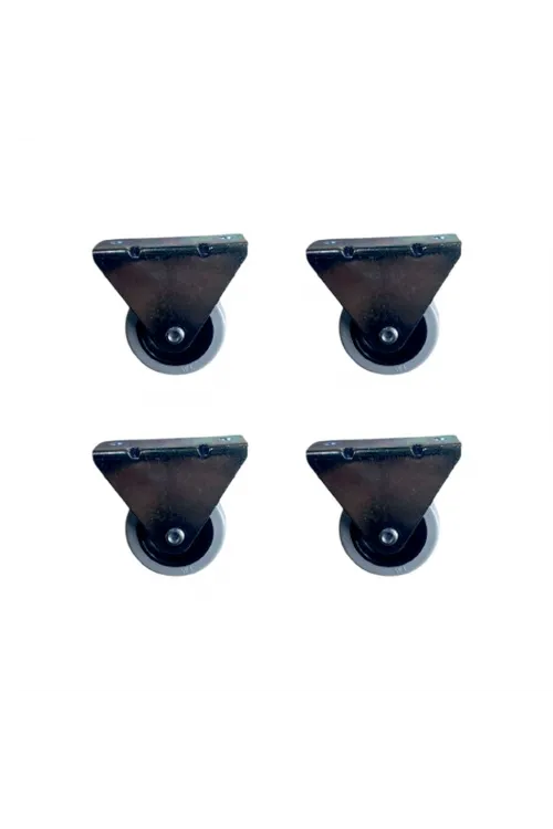 Furç Sabit Teker - 20x50 - Gri HKS180 - 4 Adet