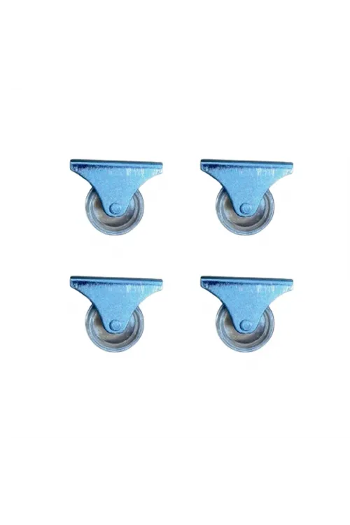 Furç Sabit Teker - 32MM - Şeffaf HKS236 - 4 Adet