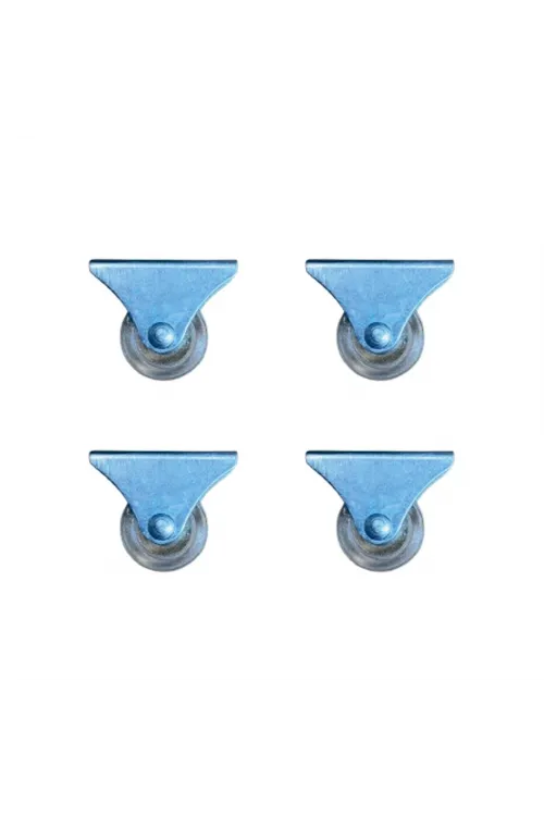 Furç Sabit Teker - 38MM - Şeffaf HKS237 - 4 Adet