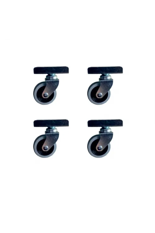 Furç Uzun-Sunta Bilyalı Teker - 20x50 - Gri - 18MM HKS184 - 4 Adet
