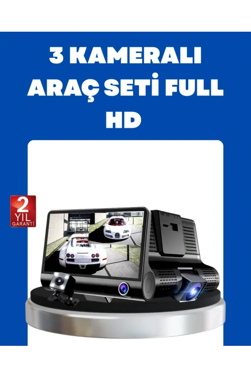 G-sensör, Park Modu Ve Döngüsel Kayıt Destekli Araç Dvr