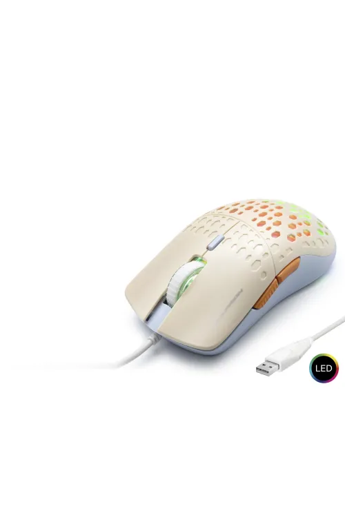 G360 Gaming Mouse 3600 Dpi Led - Beyaz