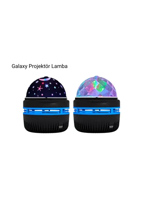 Galaxy Projektörlü Gece Lambası