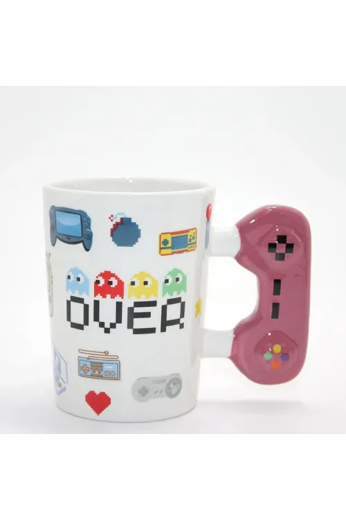 Game Over Porselen Kupa Bardak (1 Adet) Seçenek 2