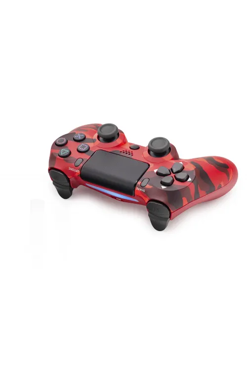 Gamepad Ps4 Uyumlu - Kırmızı Kamuflaj ND400O