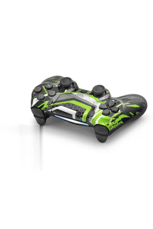 Gamepad Ps4 Uyumlu - Yeşil Siyah ND400AK
