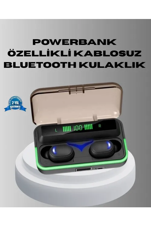 Gaming Bluetooth Kulaklık 800mah Powerbank Düşük Gecikmeli