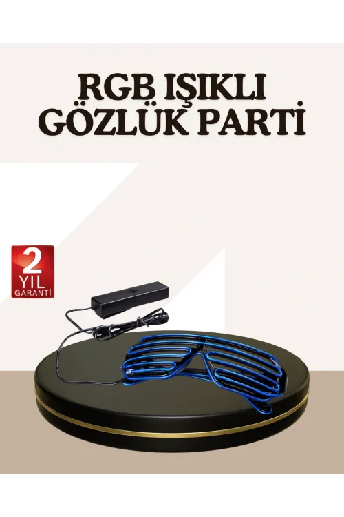 Gece Eğlenceleri İçin Led Işıklı Gözlük