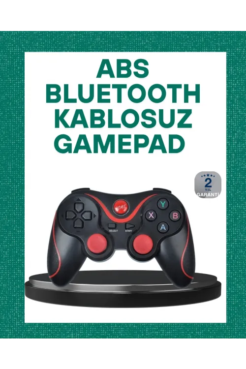 Gelişmiş Kontrol Hassasiyeti Sunan Kablosuz Bluetooth Oyun Kolu