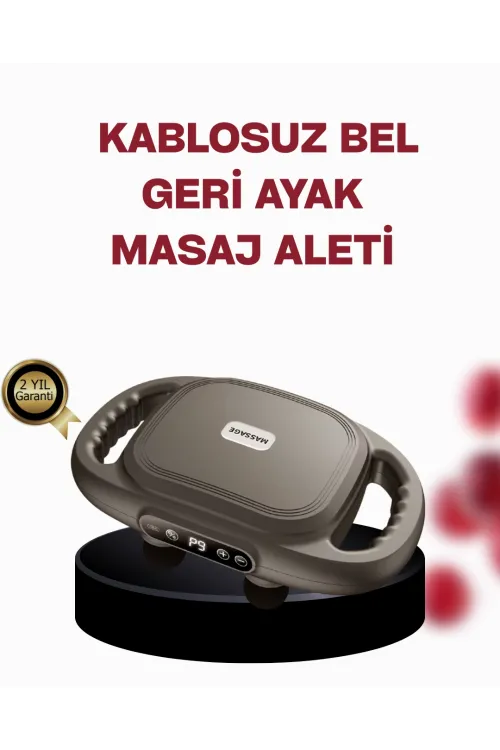 Geliştirilmiş 6 Başlıklı Şarjlı Masaj Aleti 2000 Mah Derin Doku Masajı