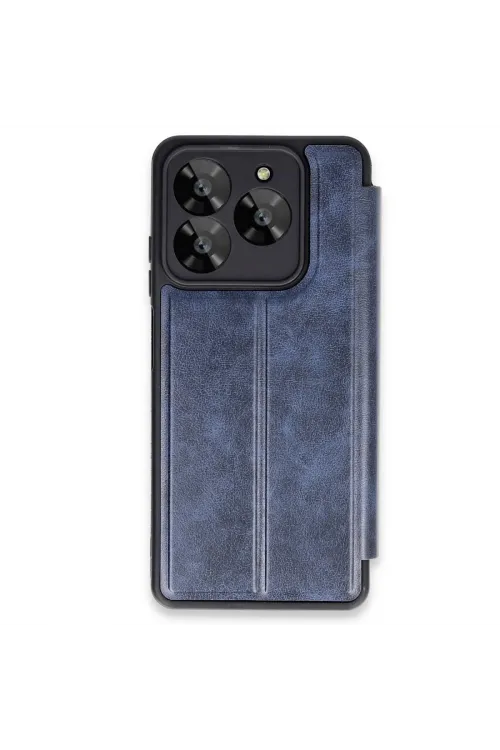 General Mobile Era 50 Kılıf Flip Cover - Lacivert