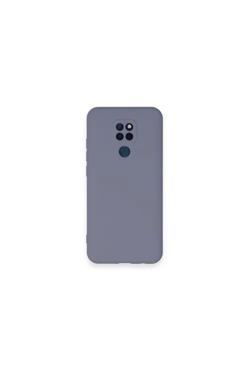 General Mobile Gm 20 Kılıf Nano İçi Kadife Silikon - Gri