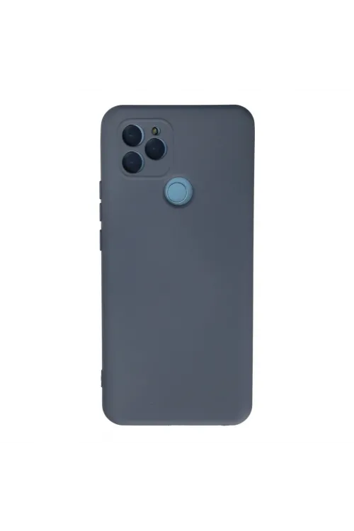 General Mobile Gm 21 Kılıf Nano İçi Kadife Silikon - Gri