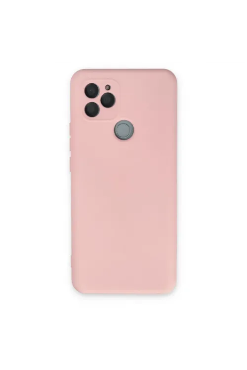 General Mobile Gm 21 Kılıf Nano İçi Kadife Silikon - Pudra