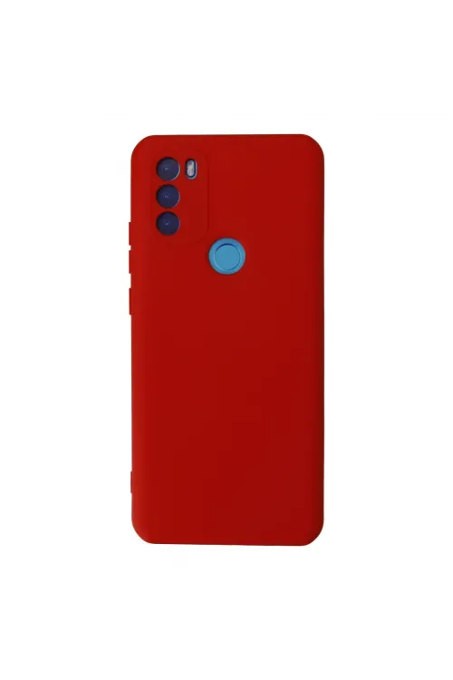 General Mobile Gm 21 Plus Kılıf Nano İçi Kadife Silikon - Kırmızı