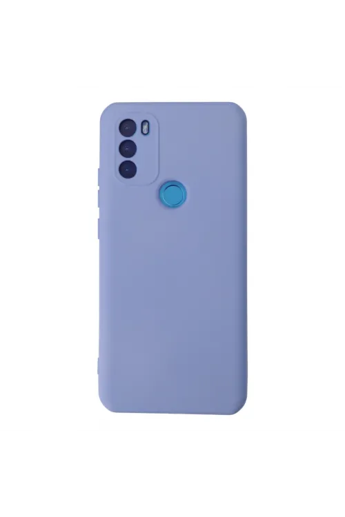 General Mobile Gm 21 Plus Kılıf Nano İçi Kadife Silikon - Lila