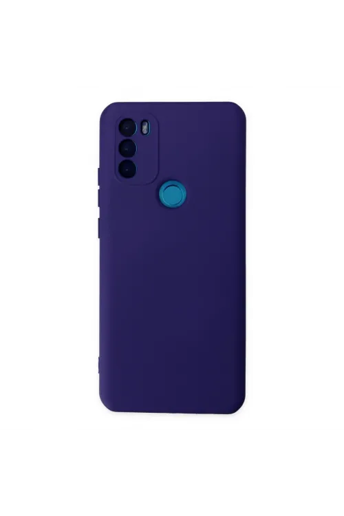 General Mobile Gm 21 Plus Kılıf Nano İçi Kadife Silikon - Mor