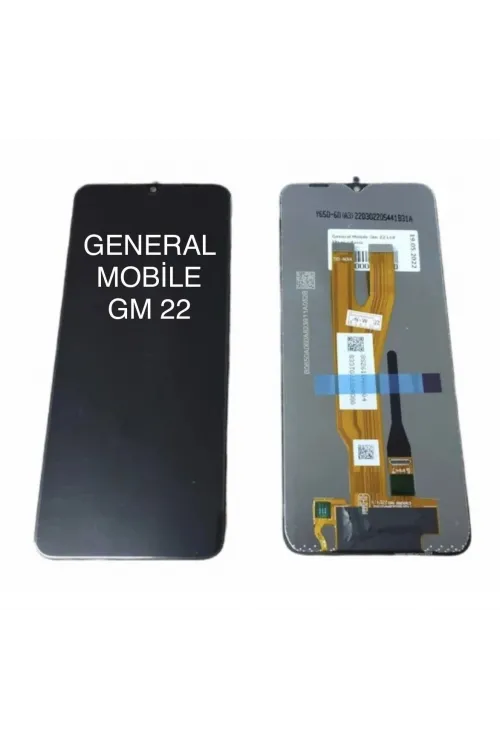 General mobile GM 22 Dokunmatik ekran (Siyah)