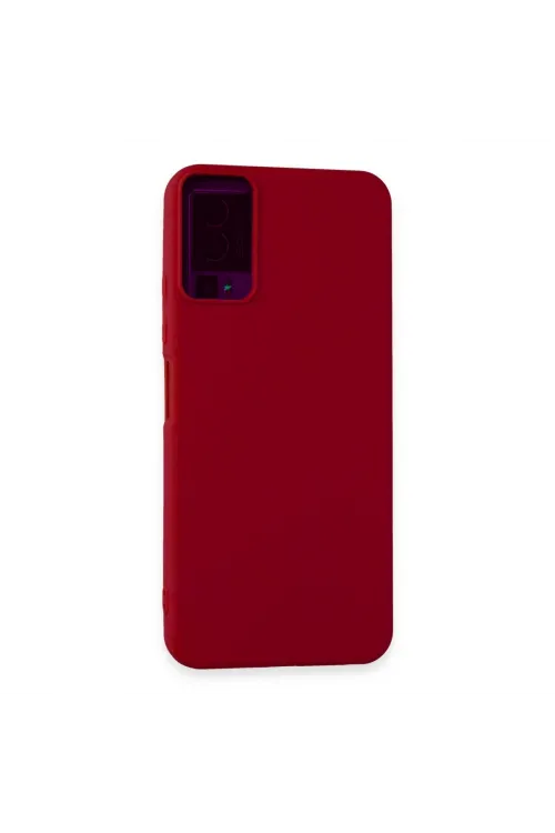 General Mobile Gm 23 Kılıf First Silikon - Kırmızı