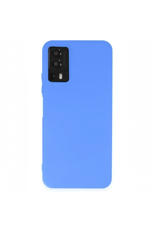 General Mobile GM 23 Kılıf First Silikon - Mavi