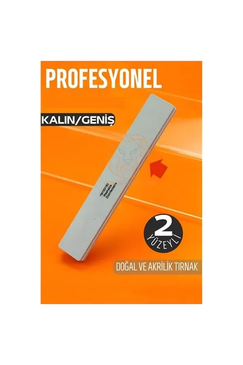 Geniş Kalın Tırnak Törpüsü 100/180 Grid Profesyonel 721173