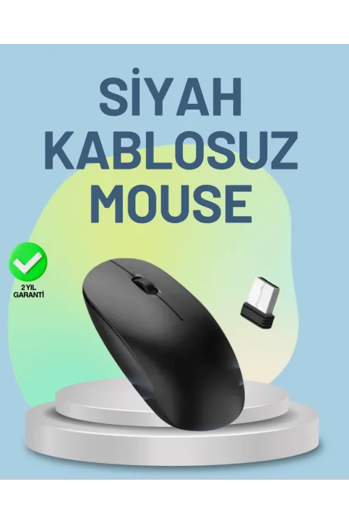 Geniş Uyumluluğa Sahip Sessiz Fare – Yüksek Dpı Ve Hafif