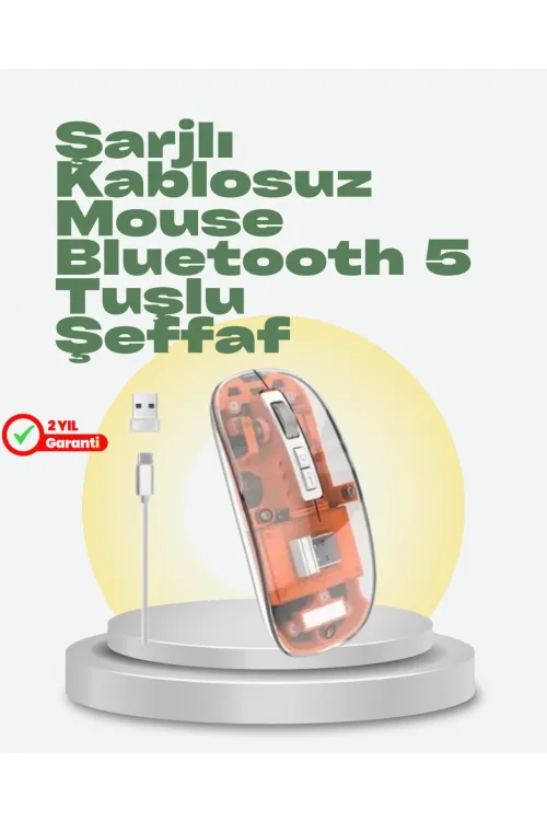 Geniş Uyumluluklu Kablosuz Fare – Windows, Mac, Linux Destekli