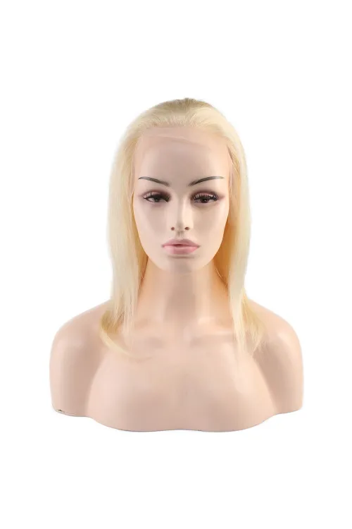 Gerçek Front Lace Platin Tül Peruk - 50-55cm