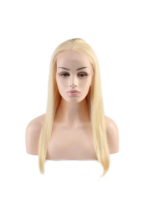 Gerçek Front Lace Platin Tül Peruk - 70-75cm