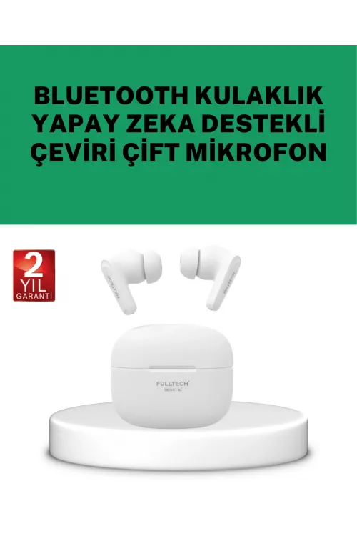 Gerçek Zamanlı Çeviri Özellikli Kablosuz Kulaklık Profesyonel Kullanım