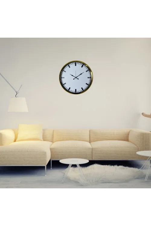 Gold Ivory Prime 52 x 52 Cm Duvar Saati