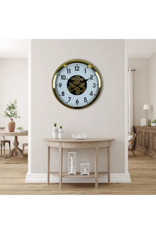 Gold Standart 60 Cm Çarklı Duvar Saati