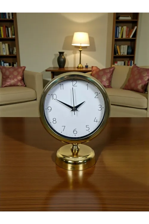 Golden Time 25 x 20 Cm Metal Masa Saati