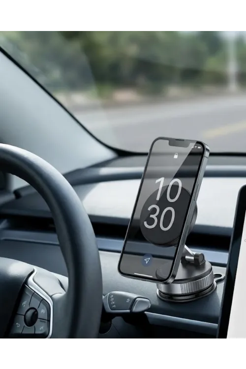 Güçlü Mıknatıslı Araç Telefon Tutucu 360 Derece Döner Stand