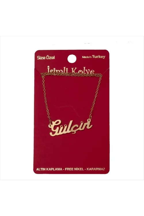 Gülçin isimli kolye (Kişiye Özel)