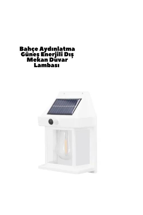 Güneş Enerjili Duvar Lambası Bk888