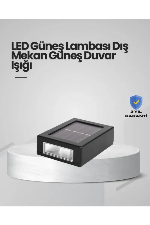 Güneş Enerjili Led Duvar Aydınlatması