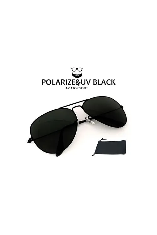 Güneş Gözlüğü Polarize UV Aviator Design 718306