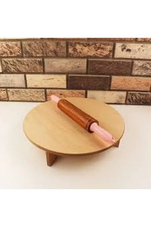 Gürgen Pratik Bh-034 Ahşap Sofra Seti 34cm.