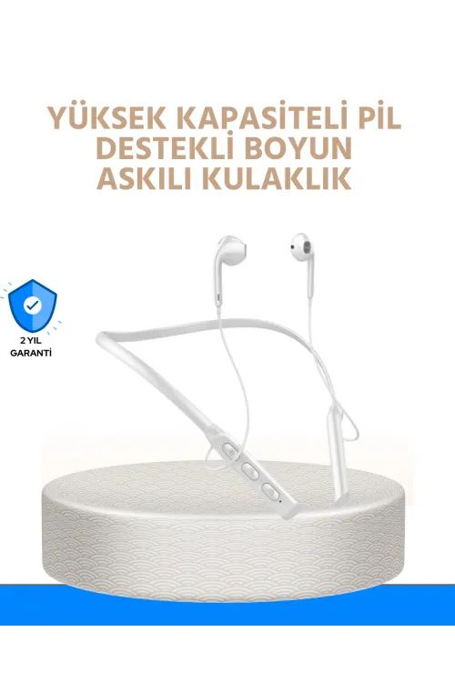 Gürültü Azaltıcı Ergonomik Boyun Askılı Kablosuz Kulaklık