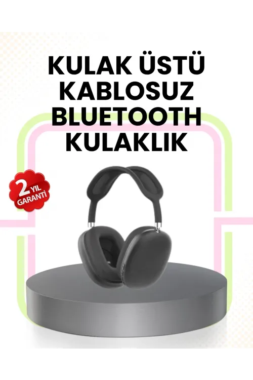 Gürültü Azaltmalı Bluetooth Kulaklık | 5 Saat Kesintisiz Müzik