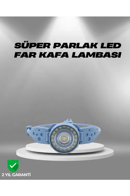 Hafif Ve Taşınabilir Kamp Kafa Lambası Ayarlanabilir Işık