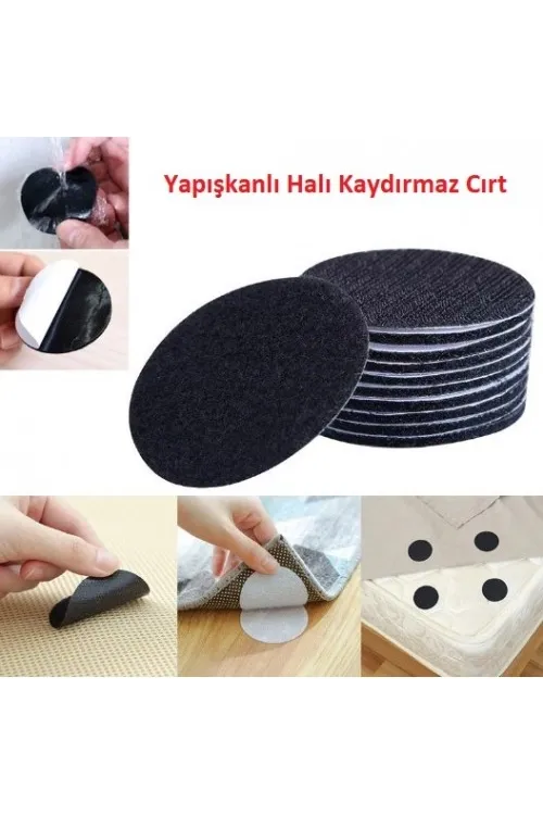 Halı ve Kilim Kaydırmaz Cırt Cırtlı Tutucu Seti