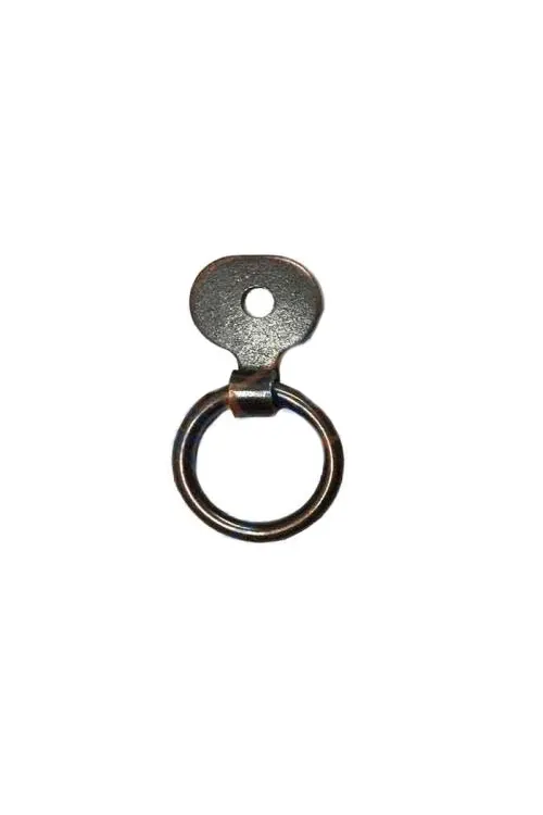 Halkalı Tablo, Çerçeve Askısı, Küçük, 15x28mm, Eskitme - 1 Adet